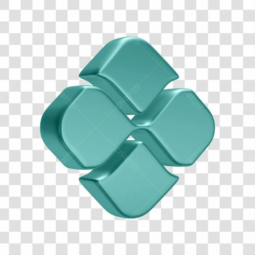 Asset 3D Logo Pix Real Transferencia Com Fundo Isolado