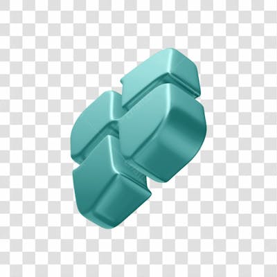 Asset 3D Logo Pix Real Transferencia Com Fundo Isolado