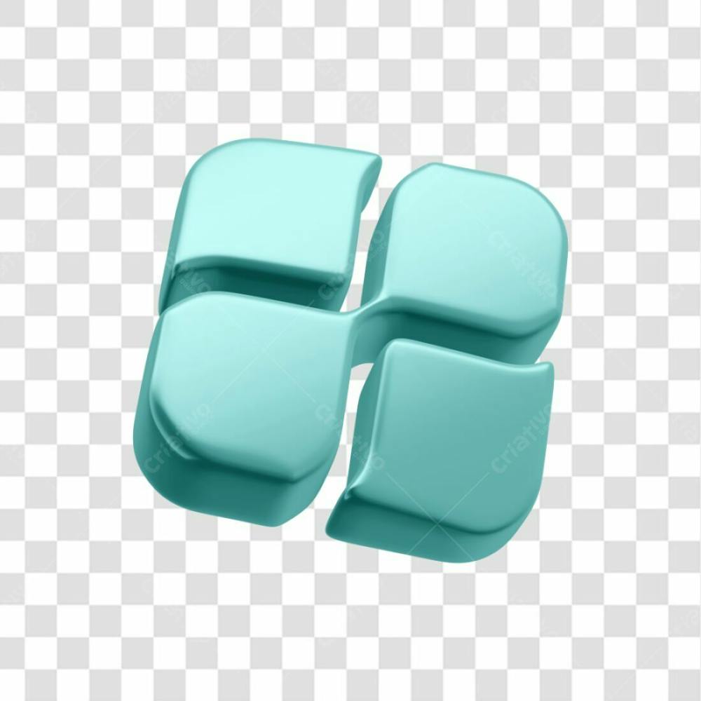 Asset 3D Logo Pix Real Transferencia Com Fundo Isolado