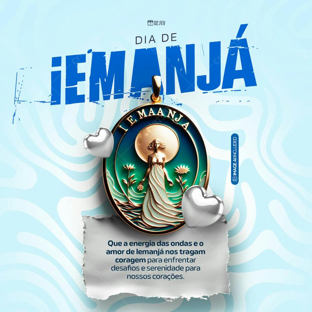 Social Media Dia De Iemanjá 02 De Fevereiro