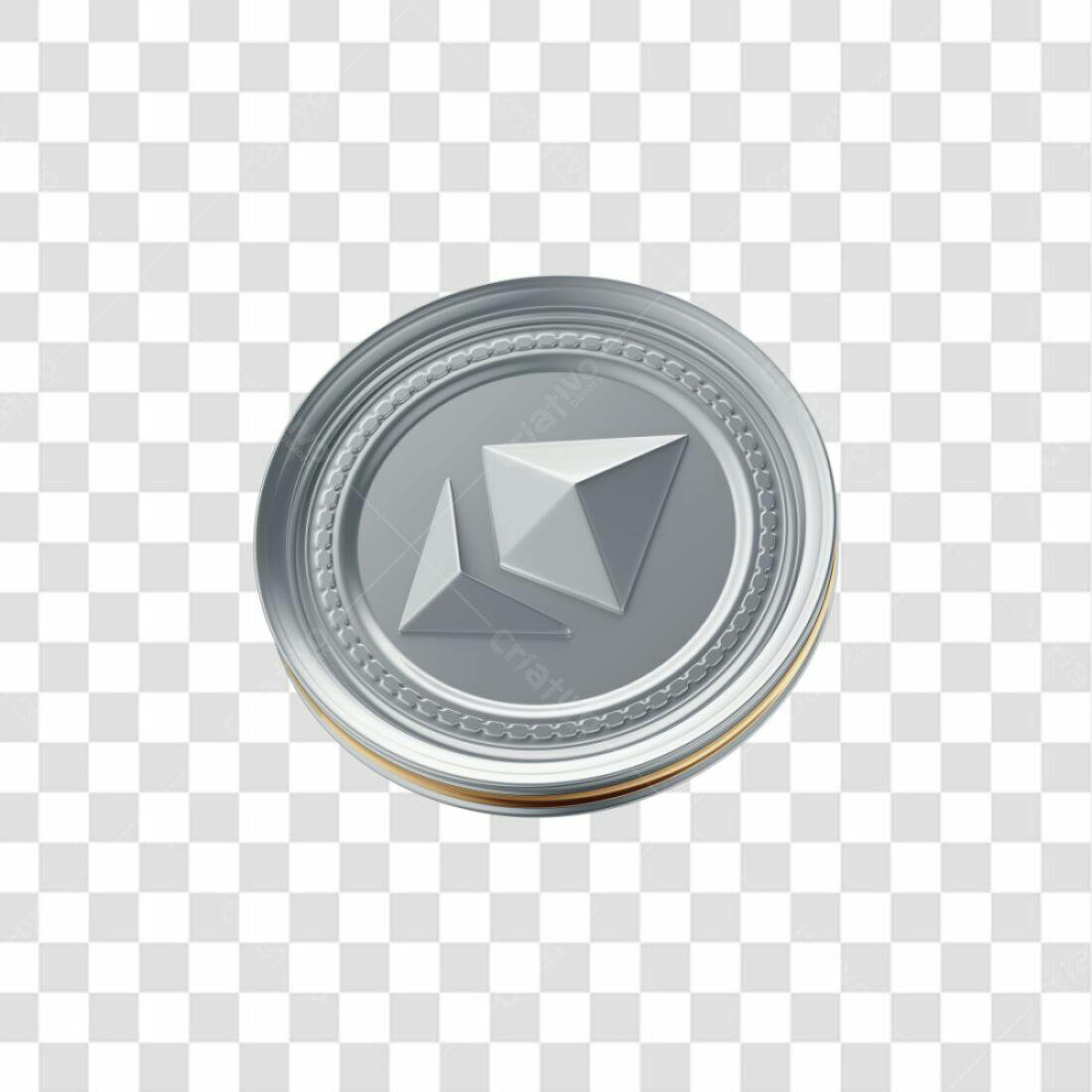 Icone Ethereum PNG com fundo transparente