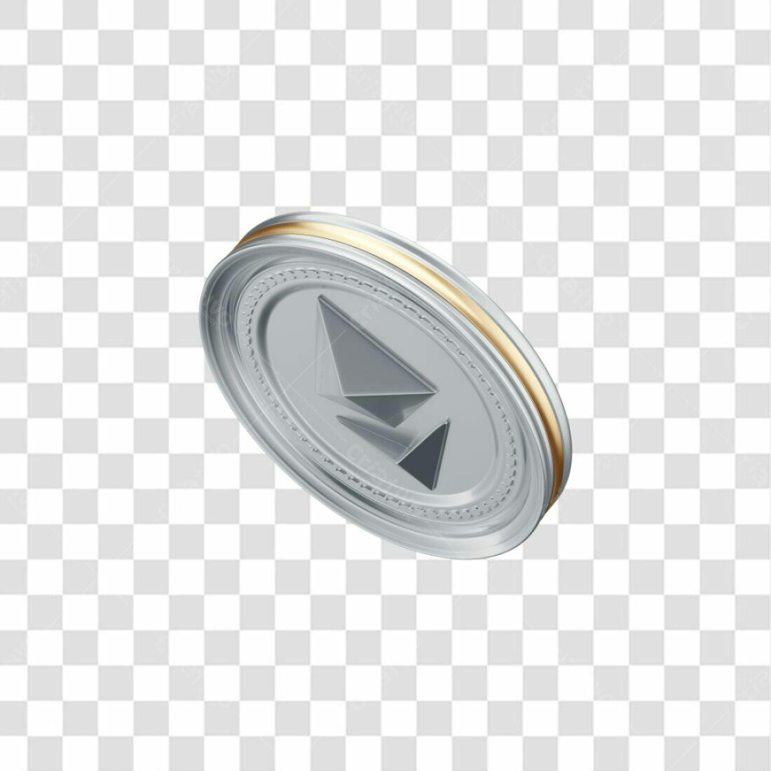 Icone Ethereum PNG com fundo transparente