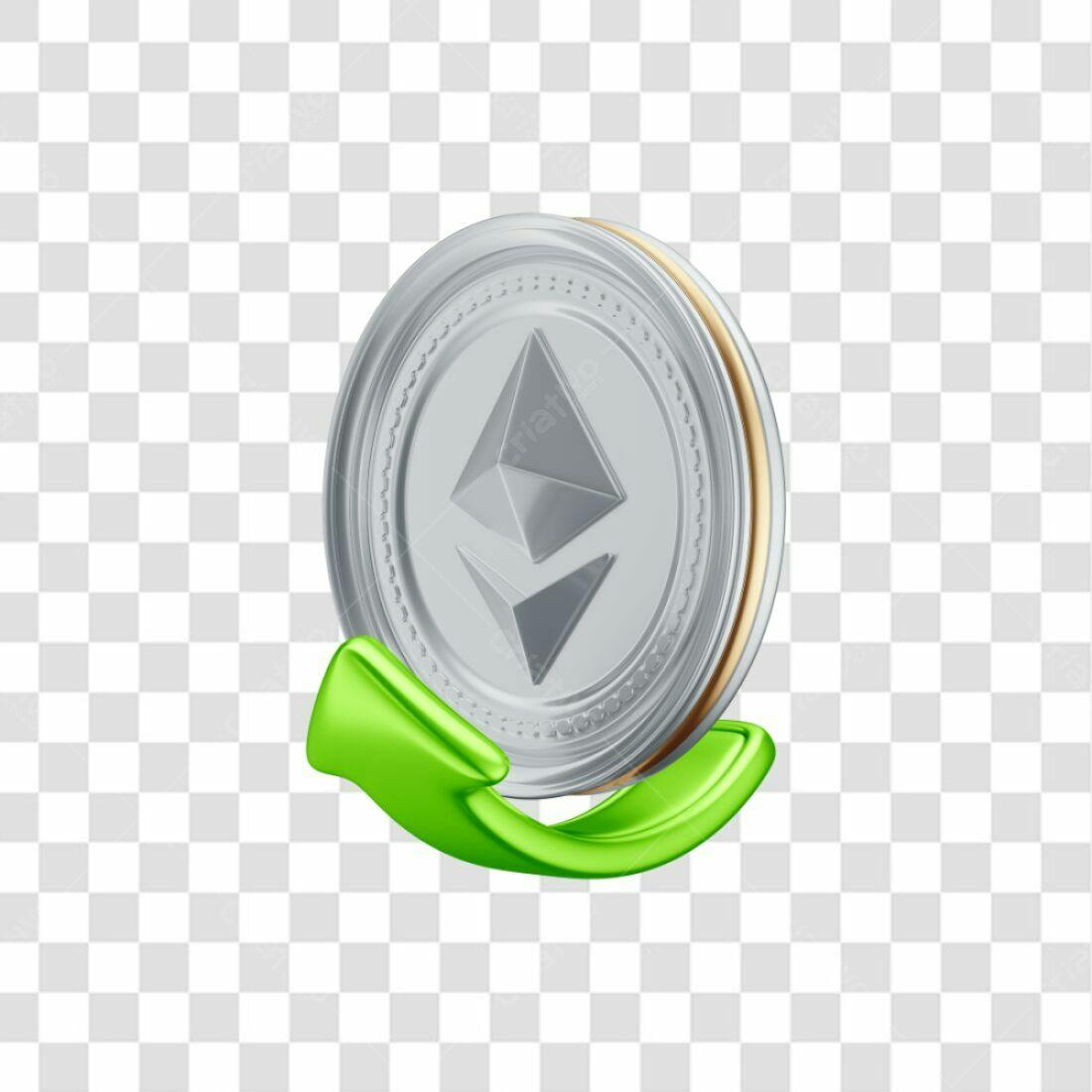 Ícone Ethereum PNG com fundo transparente