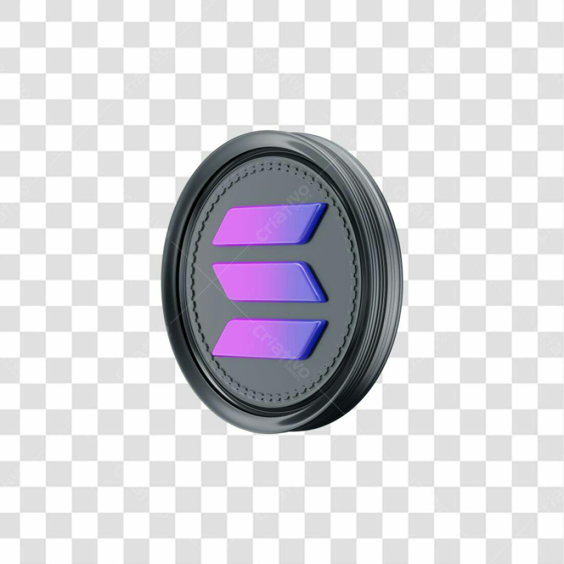Icone criptomoeda PNG com fundo transparente