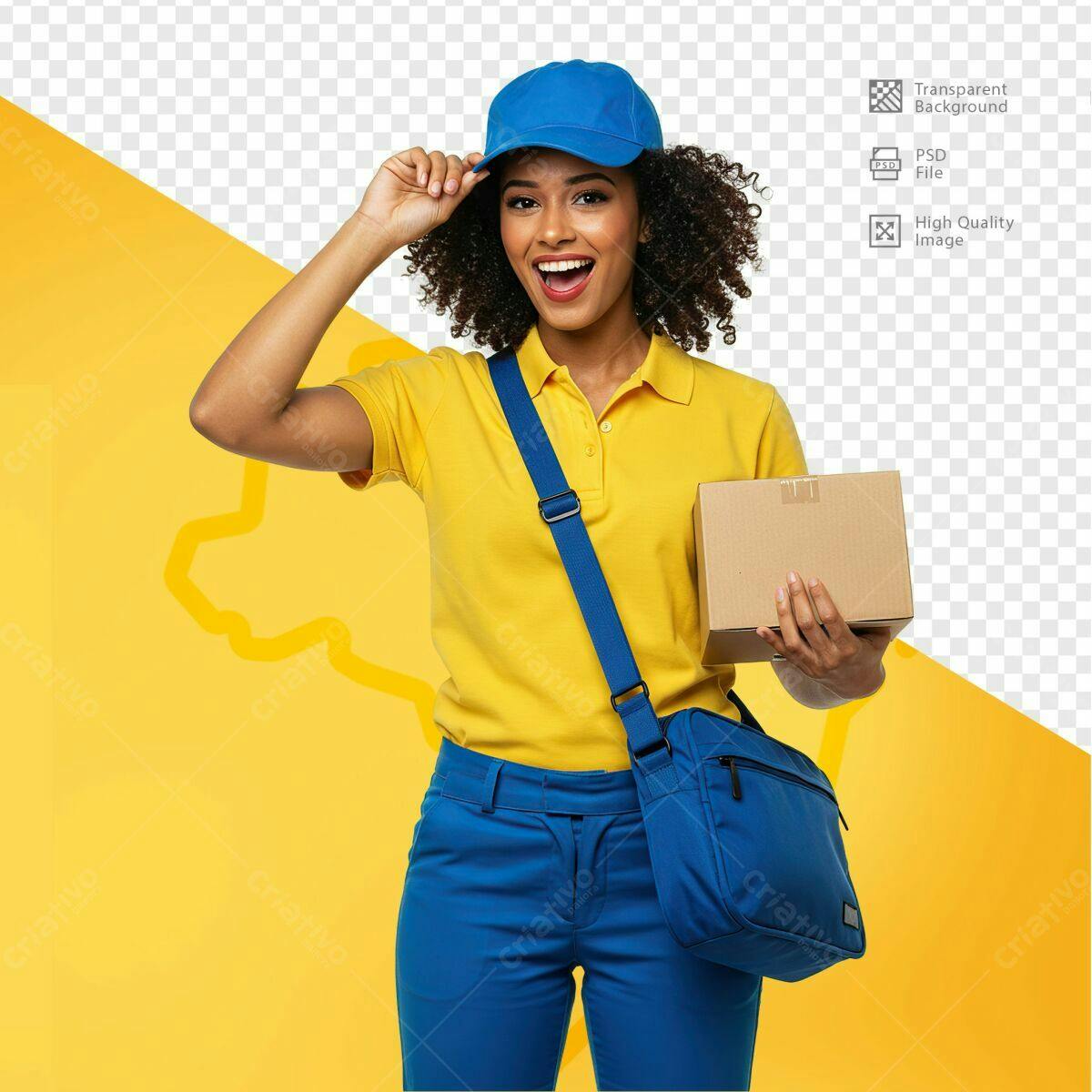 PSD para Encomenda e Entrega PSD Editável
