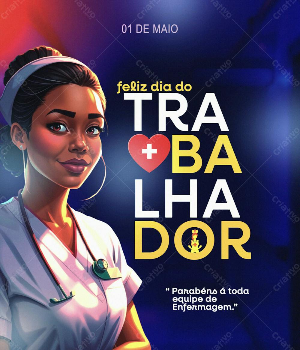 Dia Do Trabalhador Enfermeira Enfermagem