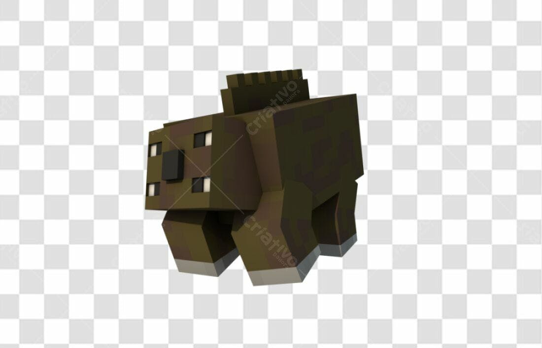 Icone Animal estilo pixel art PNG com fundo transparente
