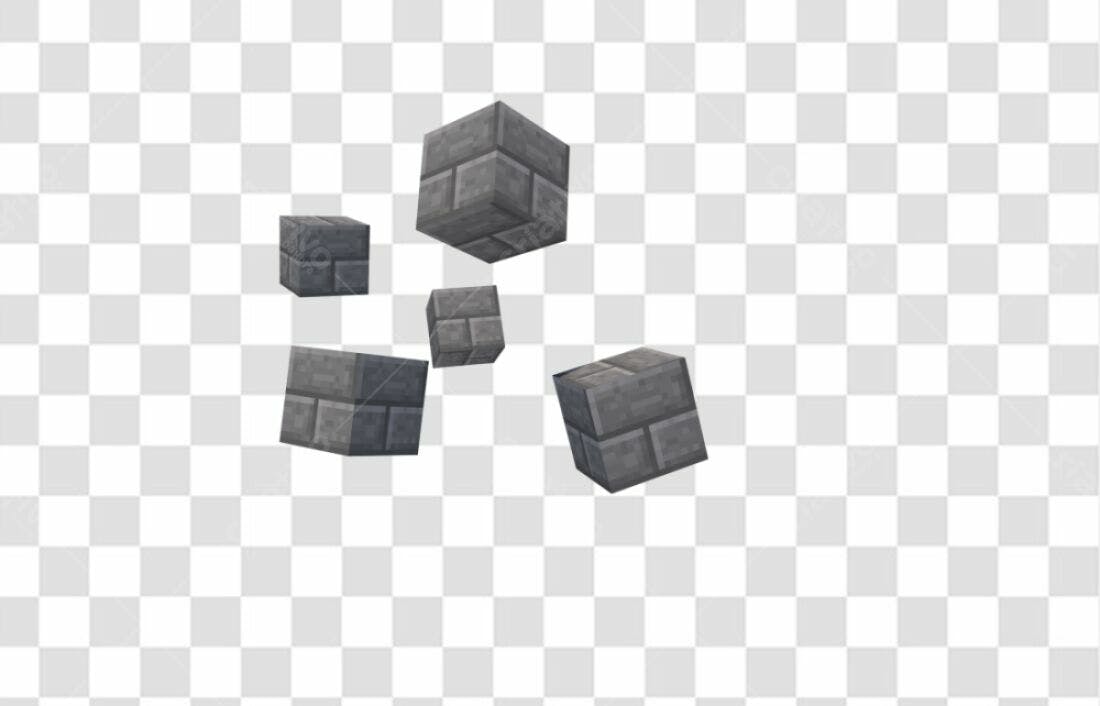 Icones de Blocos de Pedra PNG com fundo transparente