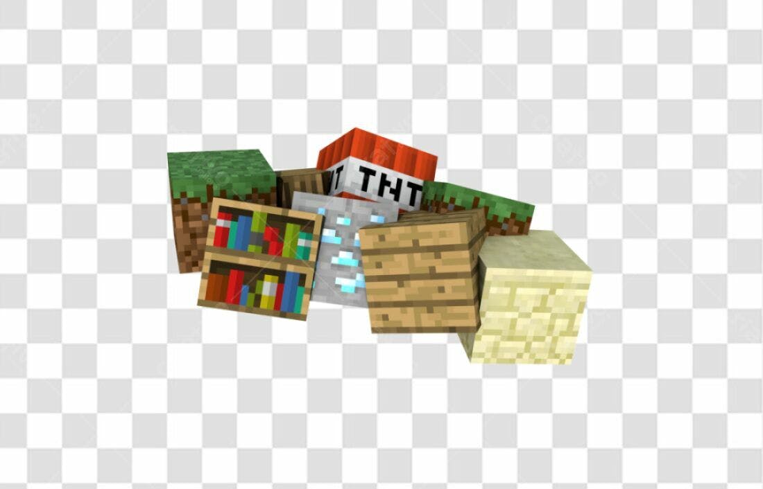 Icones Minecraft PNG com fundo transparente