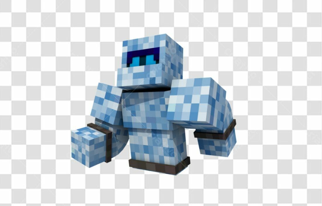Icone Robô Gelo PNG com fundo transparente