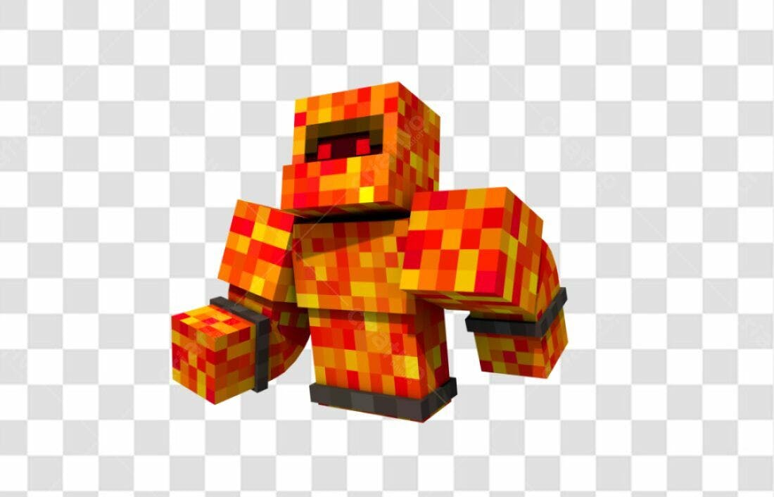 Icone Magma Guerreiro PNG com fundo transparente