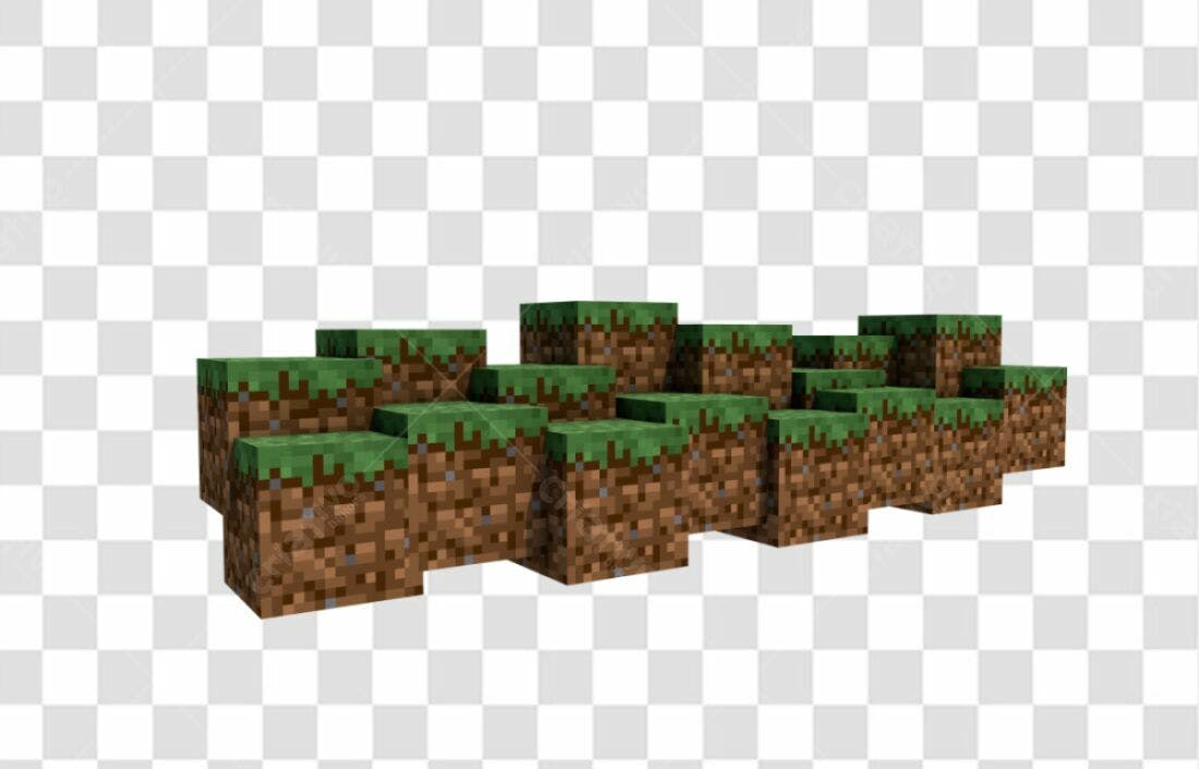 Icone Blocos Minecraft PNG com fundo transparente