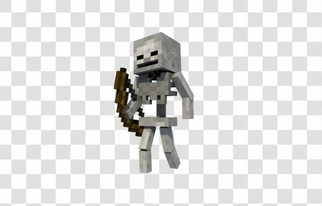 Icone Esqueleto com Arco PNG com fundo transparente
