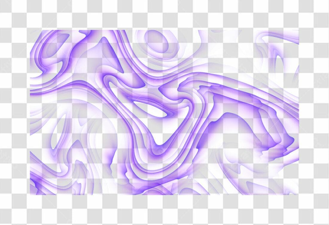 Fundo PNG com fundo transparente para design abstrato