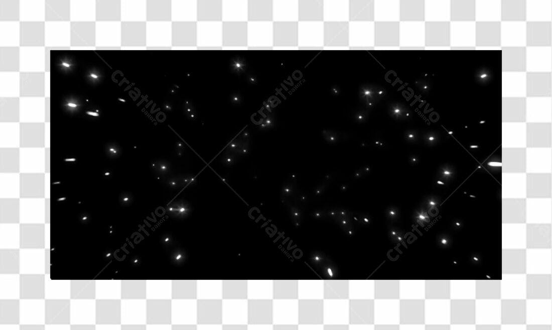Overlay PNG com fundo transparente Luzes brilhantes