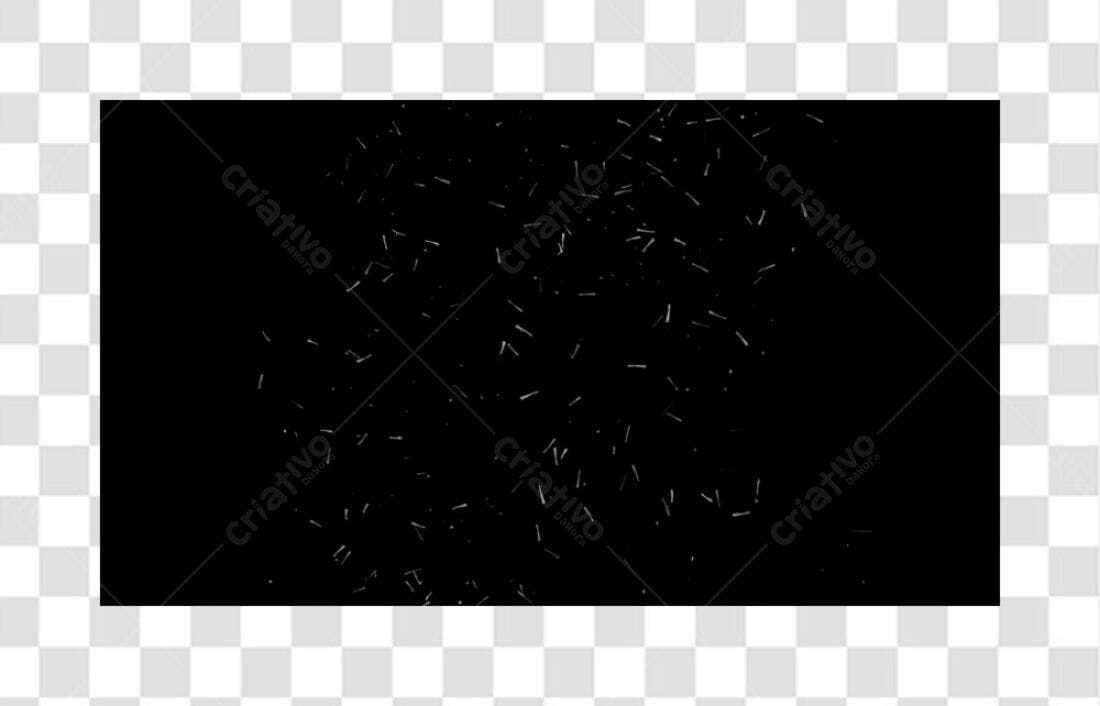 Overlay PNG com fundo transparente para efeitos especiais