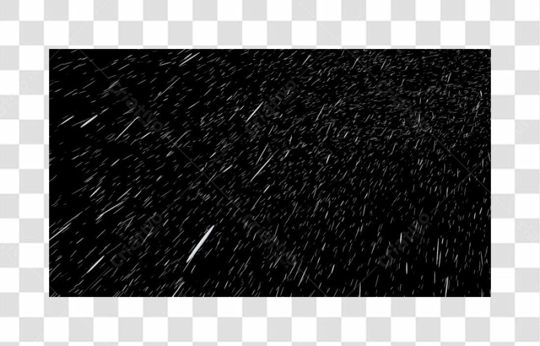 Overlay Chuva PNG com fundo transparente