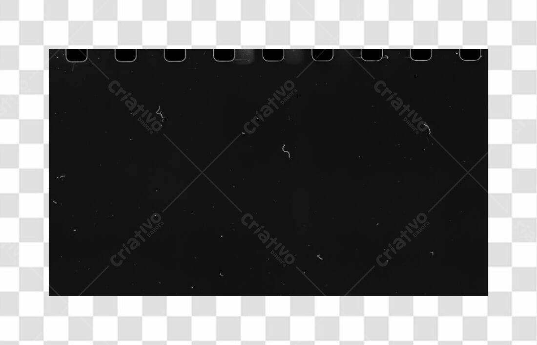 Fundo PNG com textura de filme antigo com fundo transparente