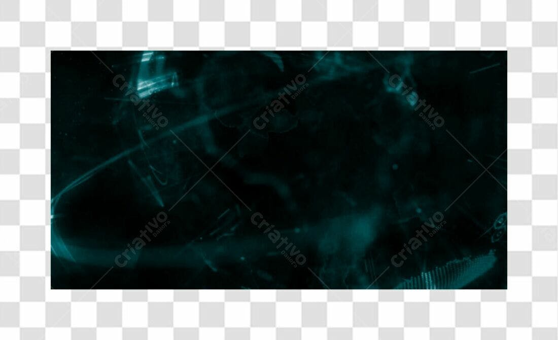 Banner abstrato tons azuis PNG com fundo transparente
