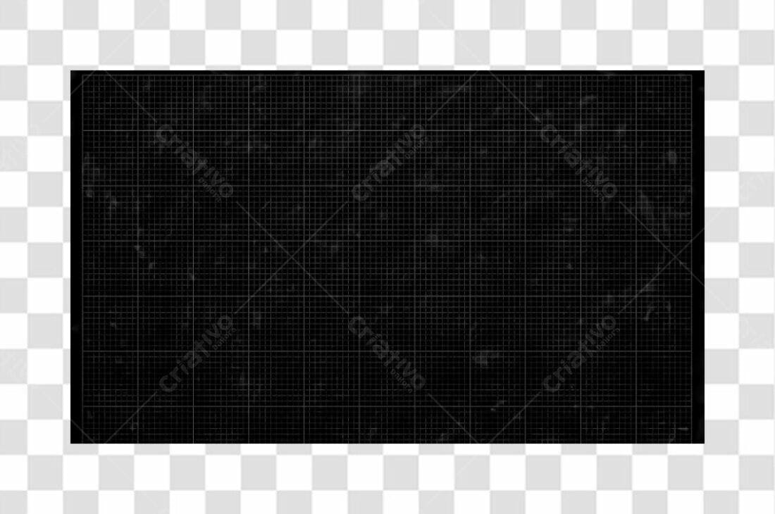 Fundo Preto Grade PNG com fundo transparente