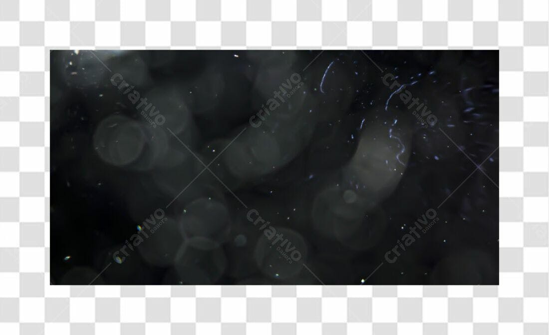 Overlay PNG com fundo transparente efeito bokeh