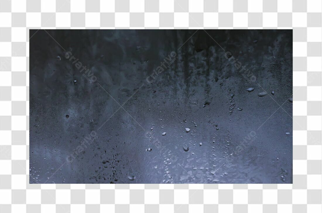 Textura PNG com fundo transparente Gotas de Água Chuva