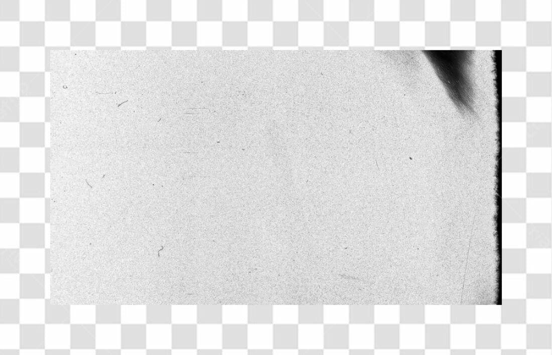 Fundo PNG com textura de filme antigo com fundo transparente