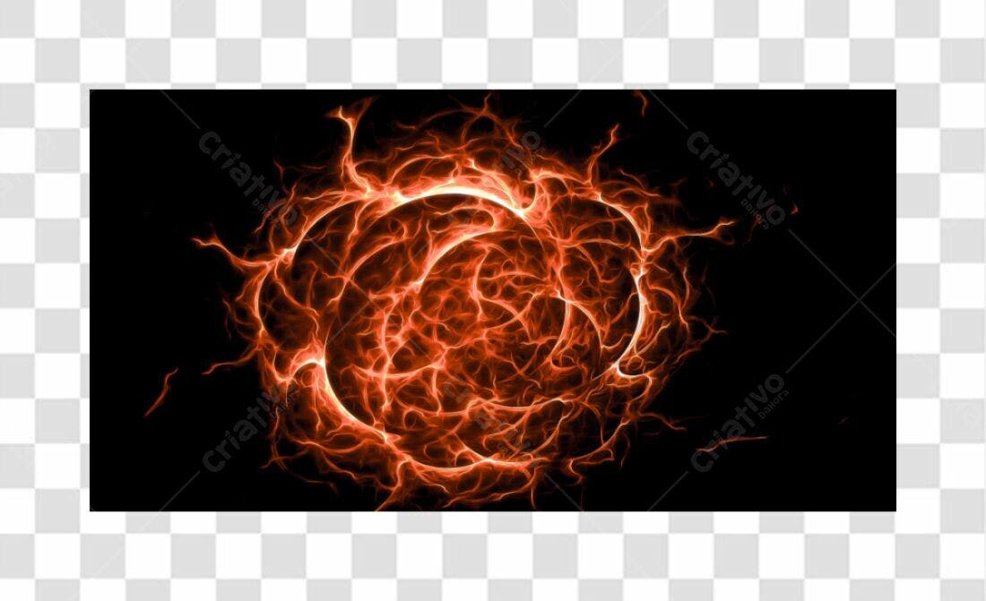 Icone Chama Abstrata PNG com fundo transparente