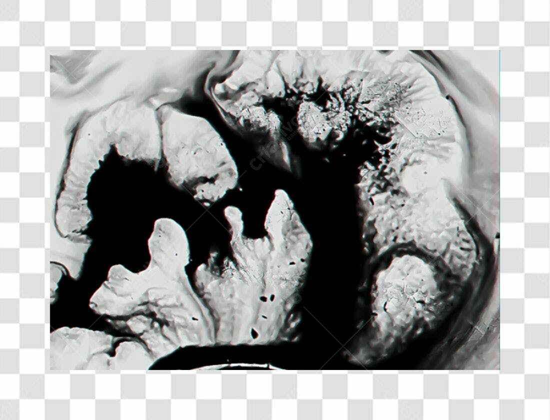 Arte Abstrata PNG com fundo transparente