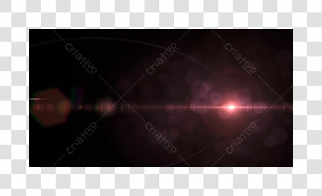 Overlay PNG com fundo transparente efeito luz rosa