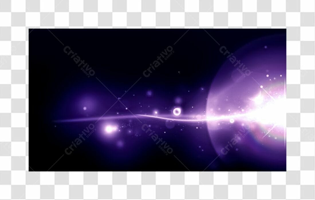Banner abstrato roxo PNG com fundo transparente