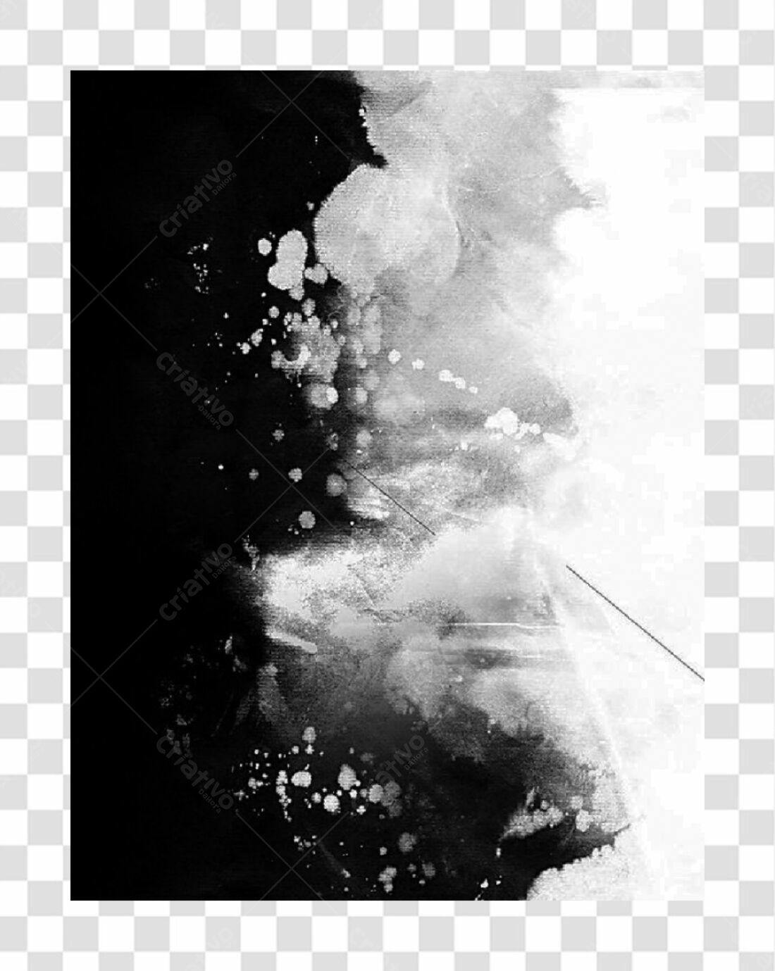 Fundo PNG com fundo transparente para design abstrato
