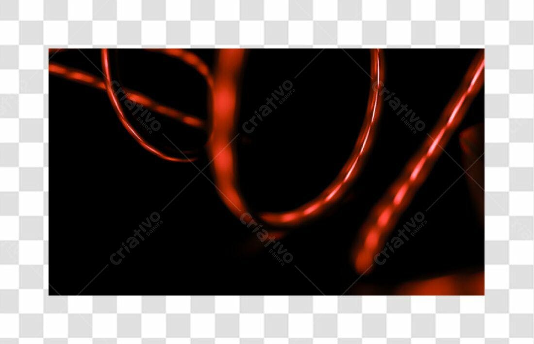 Fundo PNG com fundo transparente Luzes Vermelhas Abstrato