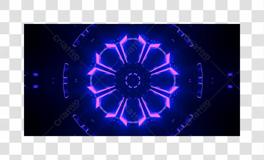 Banner Cyberpunk PNG com fundo transparente