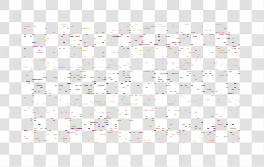 Icone abstrato com cores vibrantes PNG com fundo transparente