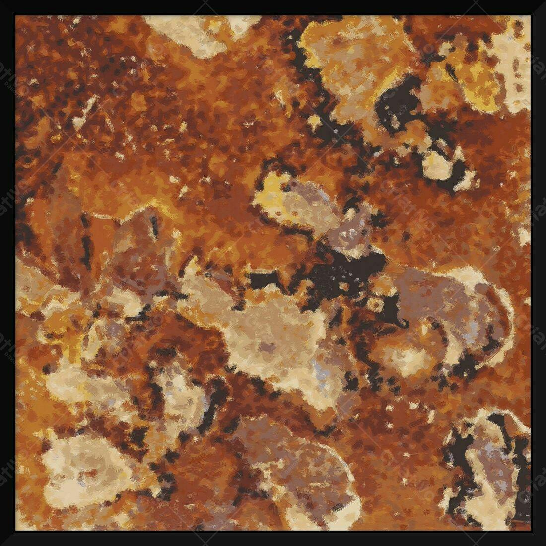 Textura Abstrata Marrom e Bege