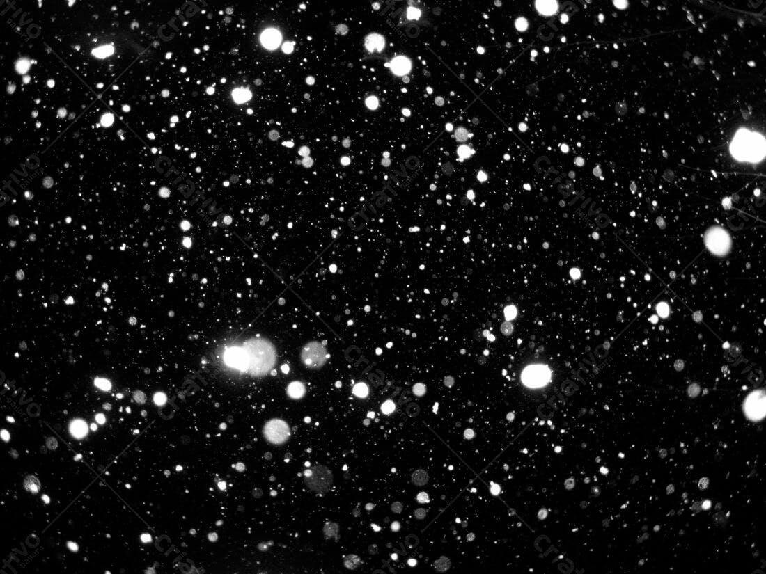 Neve caindo fundo preto noite