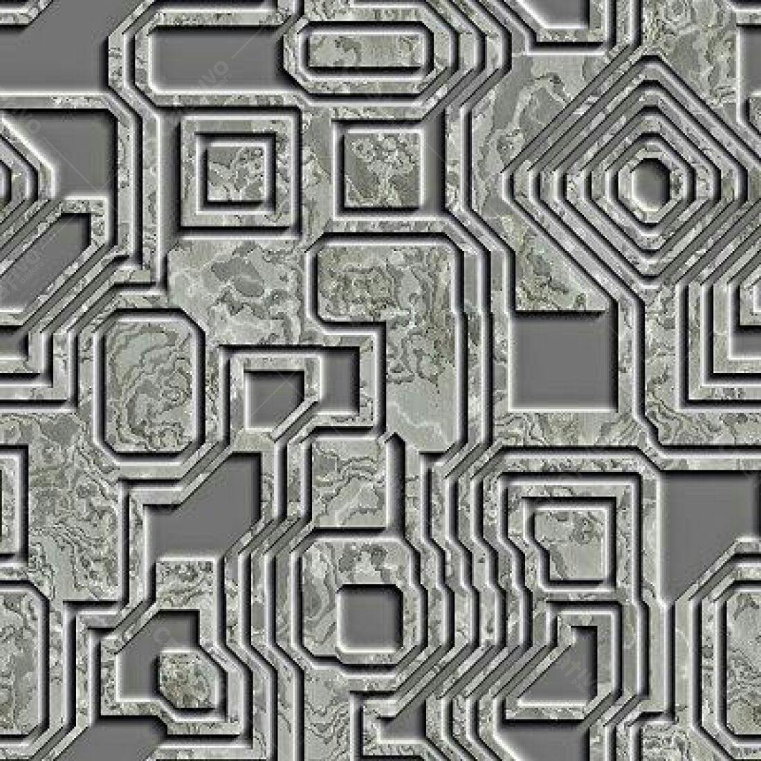 Padrão Geométrico Cinza Texturizado
