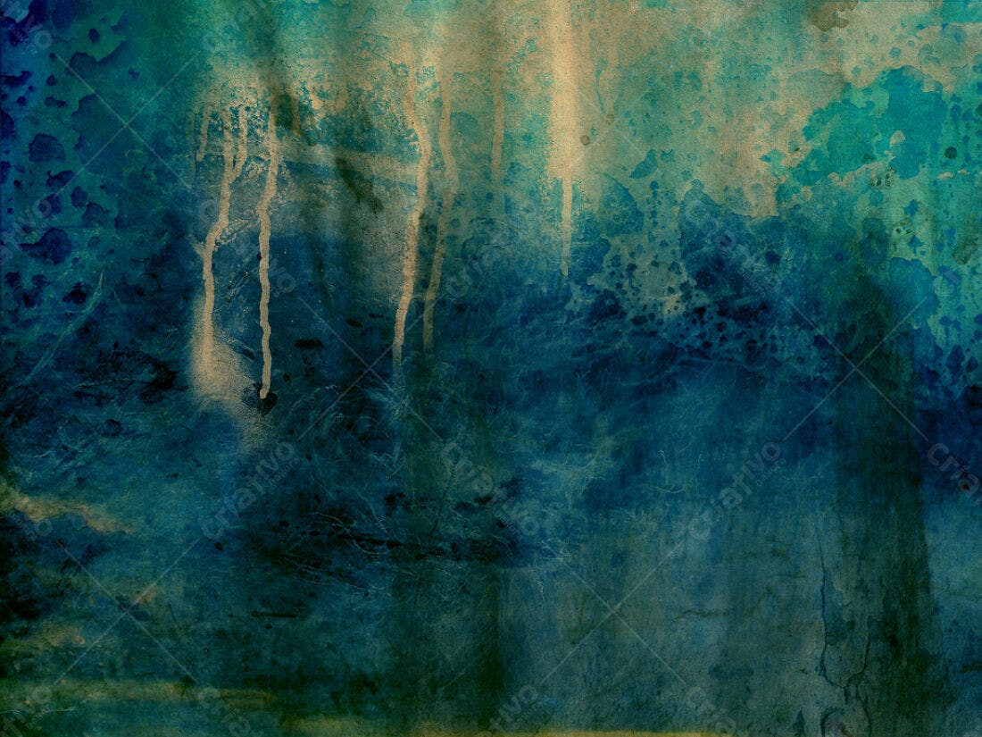 Textura Abstrata Azul e Verde
