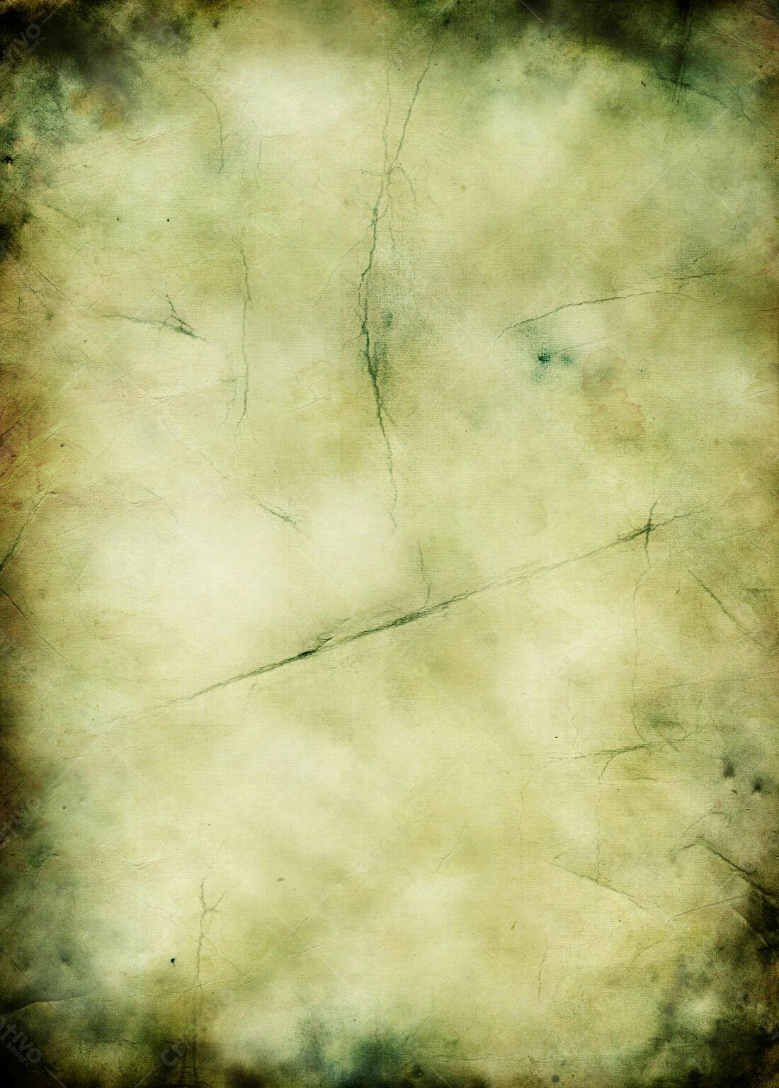 Textura de Papel Antigo Verde