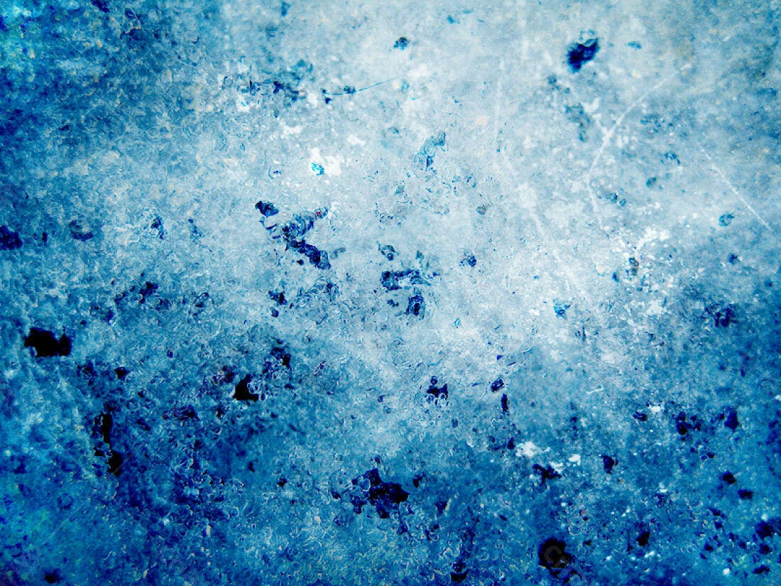 Textura gelo azul fundo abstrato