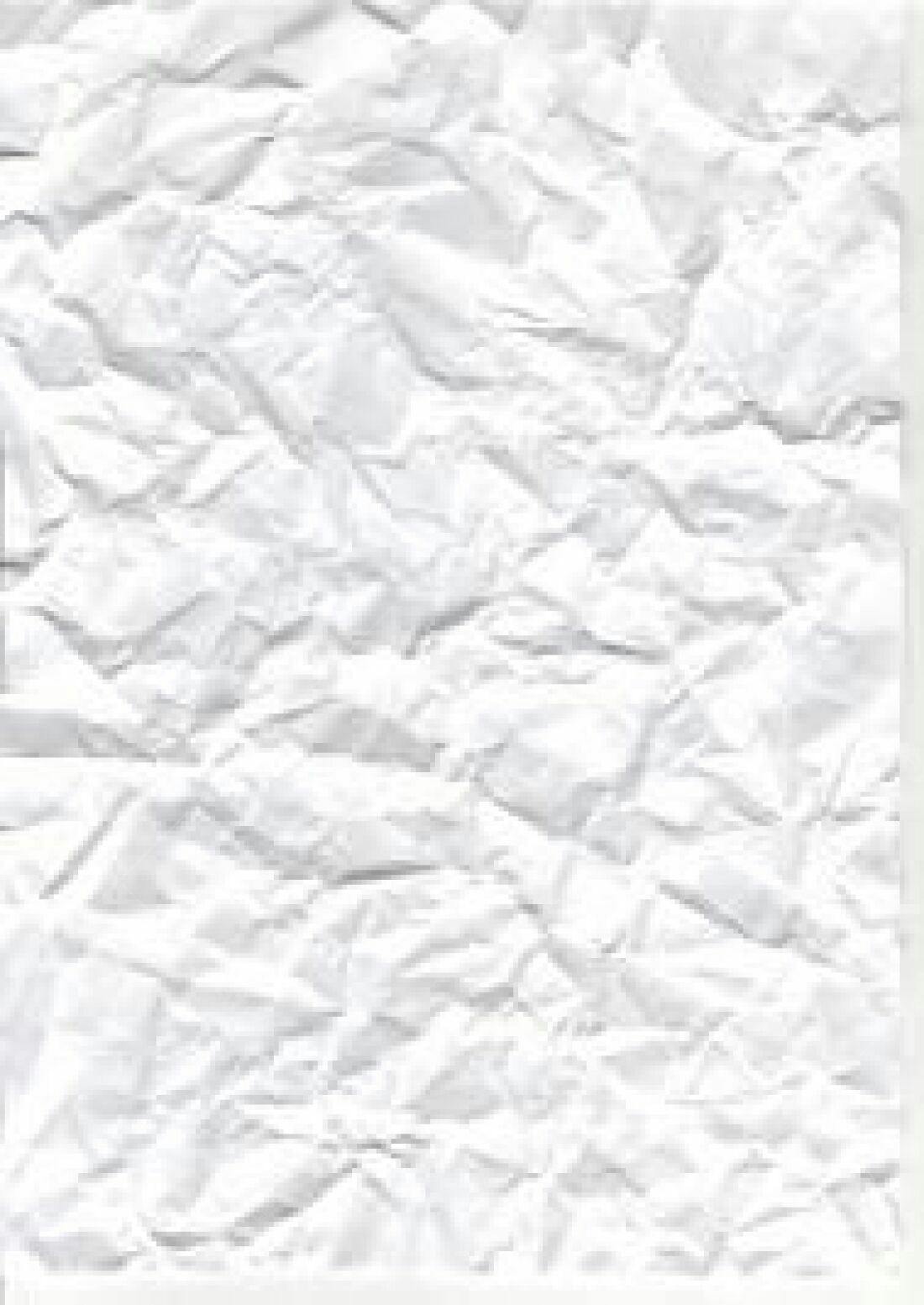 Textura de Papel Amassado Branco
