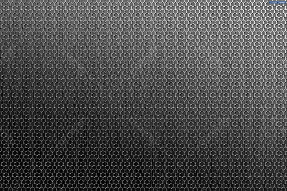 Textura metálica perfurada cinza escuro