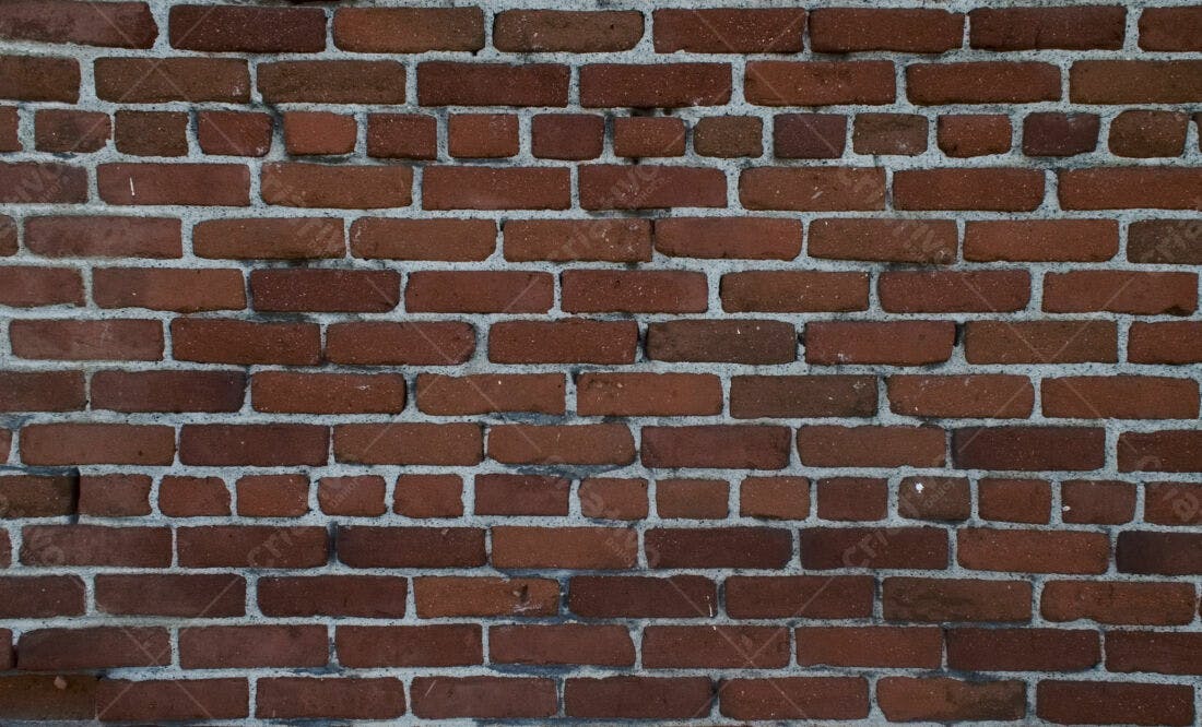 Parede de tijolos vermelhos textura