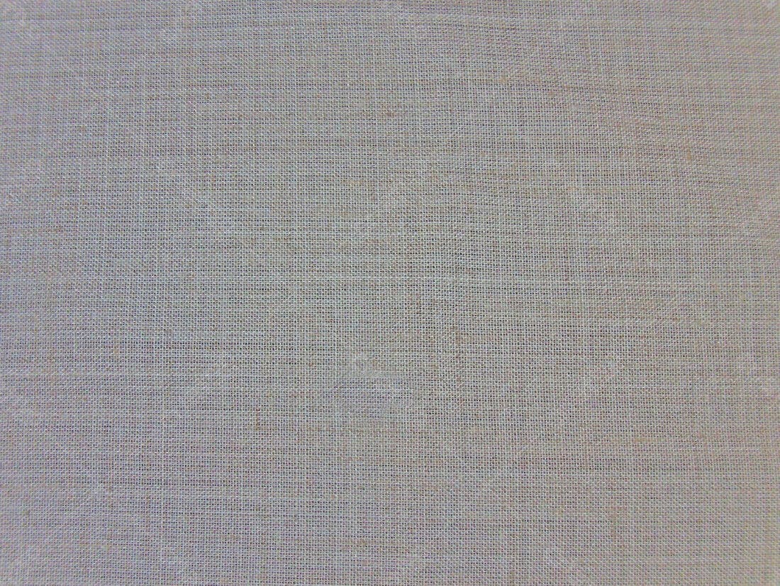 Tecido de linho bege texturado