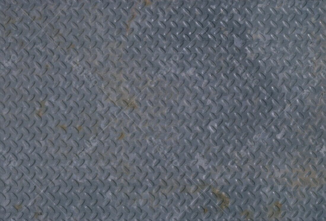Chapa de aço textura metálica cinza