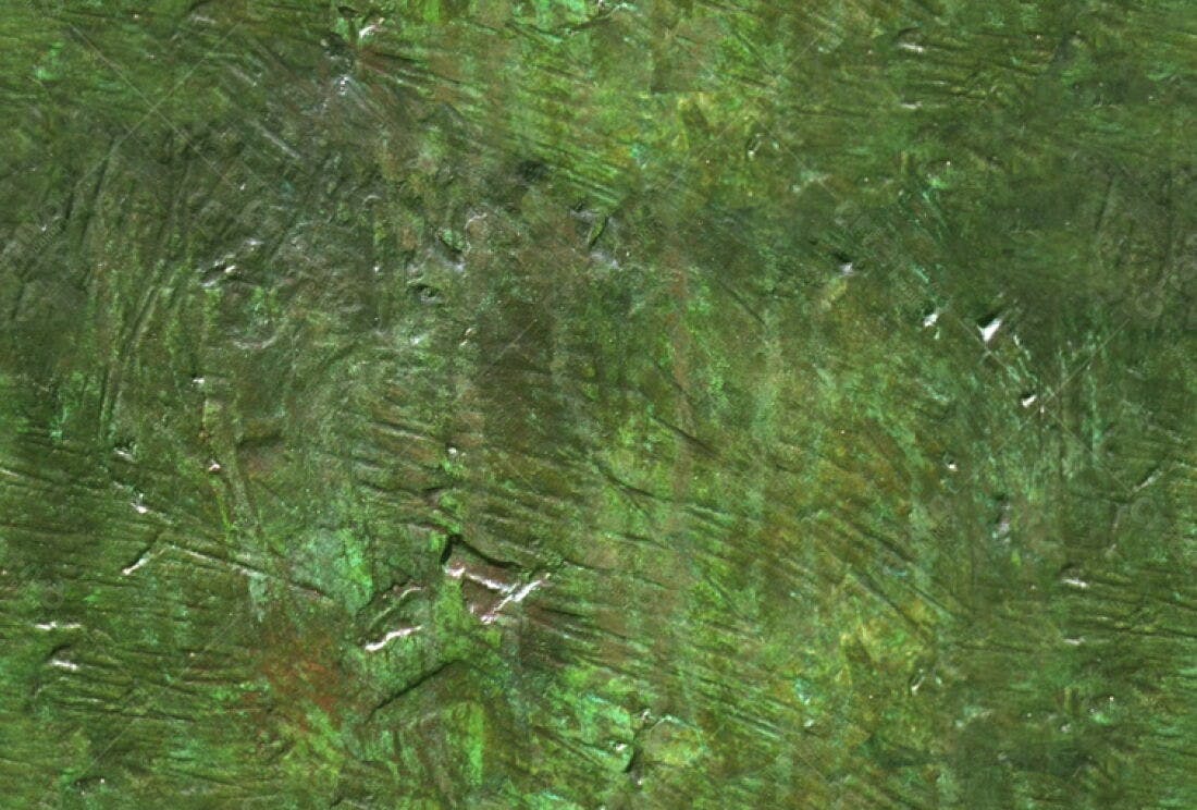 Textura de Metal Verde Patinado