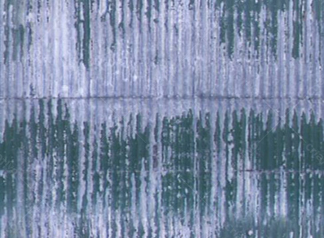 Textura de Madeira Verde e Cinza Desbotada