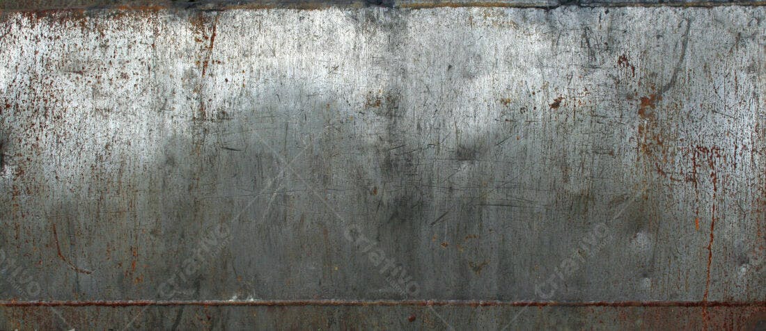 Textura Metálica enferrujada cinza e marrom