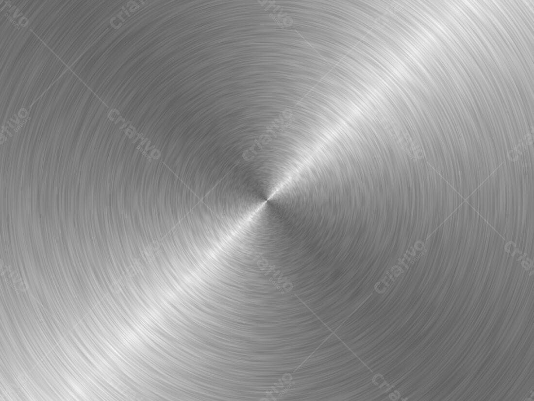 Textura metálica circular prateada